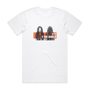 Mellow Mood 2 The World Album Cover T-Shirt White Mellow Mood 2 The World Album Cover T-Shirt White