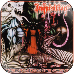 Inquisition Into The Infernal Regions Of The Ancient Cult-3 Album Cover Sticker Inquisition Into The Infernal Regions Of The Ancient Cult-3 Album Cover Sticker