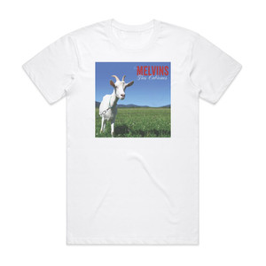Melvins Tres Cabrones Album Cover T-Shirt White Melvins Tres Cabrones Album Cover T-Shirt White