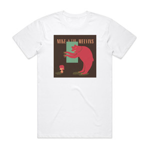Melvins Three Men And A Baby Album Cover T-Shirt White Melvins Three Men And A Baby Album Cover T-Shirt White
