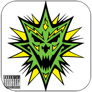 Insane Clown Posse Bang Pow Boom Green Edition Album Cover Sticker Insane Clown Posse Bang Pow Boom Green Edition Album Cover Sticker