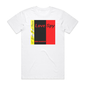 Mike Mareen Love Spy Album Cover T-Shirt White Mike Mareen Love Spy Album Cover T-Shirt White