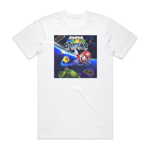 Mario Galaxy Orchestra Super Mario Galaxy Album Cover T-Shirt White