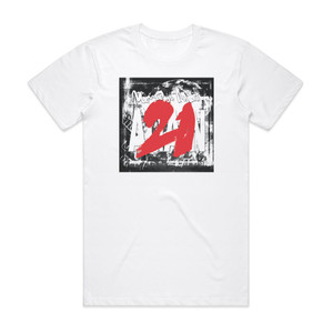 Mouse on Mars 21 Again 1 Album Cover T-Shirt White