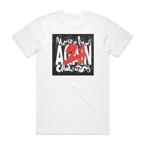 Mouse on Mars 21 Again Album Cover T-Shirt White