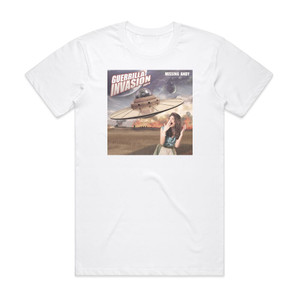 Missing Andy Guerrilla Invasion Pt 2 Album Cover T-Shirt White Missing Andy Guerrilla Invasion Pt 2 Album Cover T-Shirt White