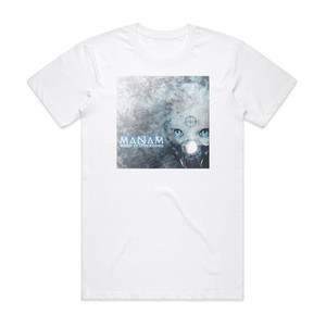 Manam Rebirth Of Consciousness Album Cover T-Shirt White Manam Rebirth Of Consciousness Album Cover T-Shirt White