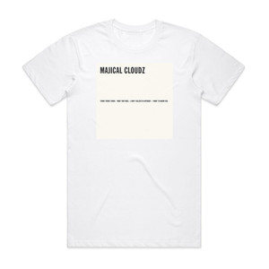 Majical Cloudz Turns Turns Turns Album Cover T-Shirt White Majical Cloudz Turns Turns Turns Album Cover T-Shirt White