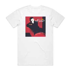 Matt Bianco The Best Of Matt Bianco Album Cover T-Shirt White Matt Bianco The Best Of Matt Bianco Album Cover T-Shirt White