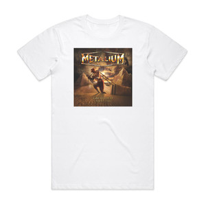Metalium Grounded Chapter Eight Album Cover T-Shirt White Metalium Grounded Chapter Eight Album Cover T-Shirt White