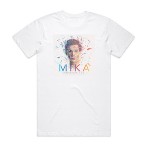 Mika Songbook Volume 1 Album Cover T-Shirt White Mika Songbook Volume 1 Album Cover T-Shirt White