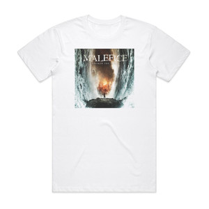 Malefice Awaken The Tides Album Cover T-Shirt White Malefice Awaken The Tides Album Cover T-Shirt White