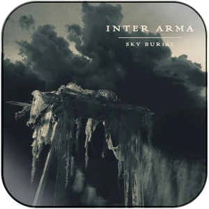Inter Arma Sky Burial Album Cover Sticker