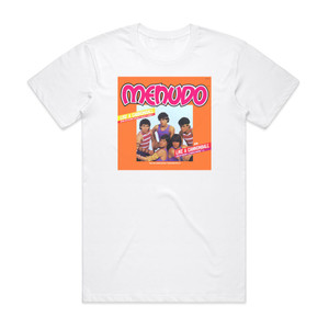 Menudo Like A Cannonball Album Cover T-Shirt White