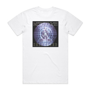 Meshuggah Selfcaged Album Cover T-Shirt White Meshuggah Selfcaged Album Cover T-Shirt White