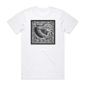 Morning Glory Post War Psalms Album Cover T-Shirt White Morning Glory Post War Psalms Album Cover T-Shirt White