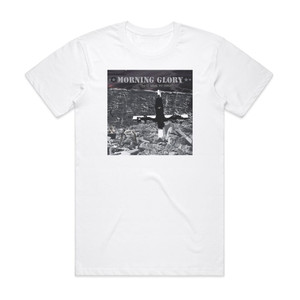 Morning Glory Poets Were My Heroes Album Cover T-Shirt White Morning Glory Poets Were My Heroes Album Cover T-Shirt White