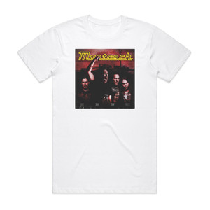 Mustasch Mustasch Album Cover T-Shirt White Mustasch Mustasch Album Cover T-Shirt White