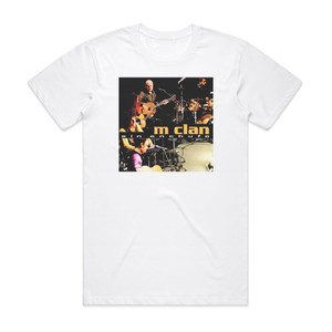 M-Clan Sin Enchufe Album Cover T-Shirt White M-Clan Sin Enchufe Album Cover T-Shirt White