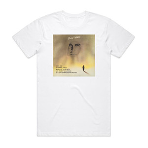 Michel Sardou Michel Sardou Album Cover T-Shirt White Michel Sardou Michel Sardou Album Cover T-Shirt White