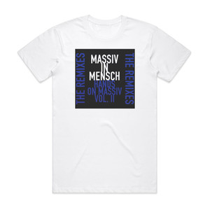 Massiv in Mensch Hands On Massiv Volume 2 Album Cover T-Shirt White Massiv in Mensch Hands On Massiv Volume 2 Album Cover T-Shirt White
