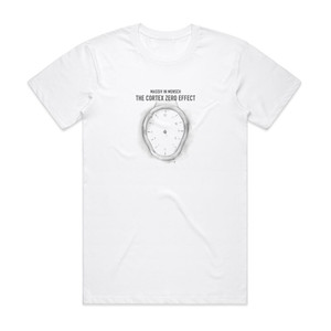 Massiv in Mensch The Cortex Zero Effect Album Cover T-Shirt White Massiv in Mensch The Cortex Zero Effect Album Cover T-Shirt White