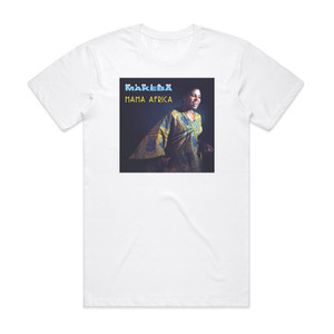 Miriam Makeba Mama Africa Album Cover T-Shirt White Miriam Makeba Mama Africa Album Cover T-Shirt White