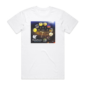 Mostly Autumn Pass The Clock Album Cover T-Shirt White Mostly Autumn Pass The Clock Album Cover T-Shirt White