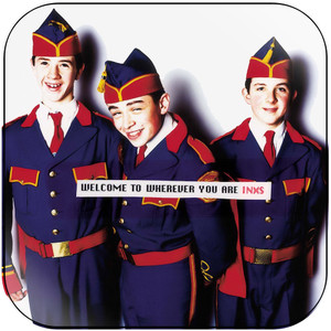 INXS Welcome To Wherever You Are Album Cover Sticker