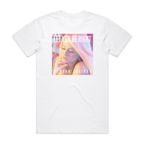 Meghan Trainor Let You Be Right Album Cover T-Shirt White Meghan Trainor Let You Be Right Album Cover T-Shirt White
