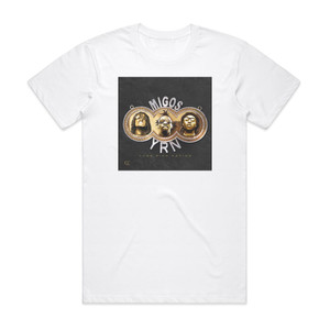 Migos Yung Rich Nation Album Cover T-Shirt White Migos Yung Rich Nation Album Cover T-Shirt White