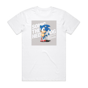 Masato Nakamura Sonic The Hedgehog 12 Soundtrack Album Cover T-Shirt White