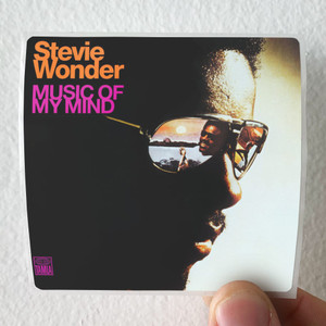 Stevie Wonder Music Of My Mind Album Cover Sticker Stevie Wonder Music Of My Mind Album Cover Sticker