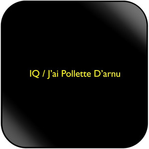 IQ Jai Pollette Darnu Album Cover Sticker