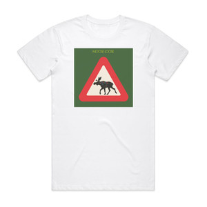 Moose Loose Elgen Er Ls Album Cover T-Shirt White Moose Loose Elgen Er Ls Album Cover T-Shirt White