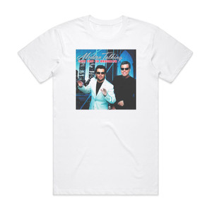 Modern Talking Last Exit To Brooklyn Album Cover T-Shirt White Modern Talking Last Exit To Brooklyn Album Cover T-Shirt White