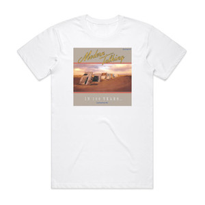 Modern Talking In 100 Years Album Cover T-Shirt White Modern Talking In 100 Years Album Cover T-Shirt White