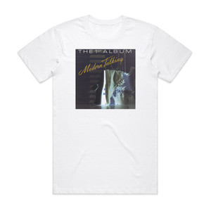 Modern Talking The 1St Album 2 Album Cover T-Shirt White Modern Talking The 1St Album 2 Album Cover T-Shirt White
