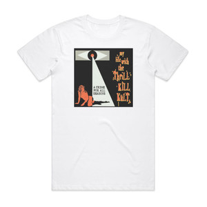 My Life With the Thrill Kill Kult A Crime For All Seasons Album Cover T-Shirt White
