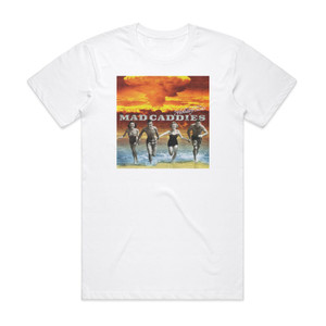 Mad Caddies The Holiday Has Been Cancelled Album Cover T-Shirt White Mad Caddies The Holiday Has Been Cancelled Album Cover T-Shirt White