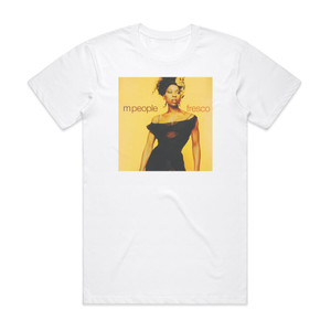 M People Fresco Album Cover T-Shirt White M People Fresco Album Cover T-Shirt White