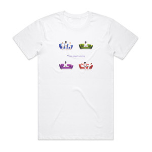 M People Elegant Slumming Album Cover T-Shirt White M People Elegant Slumming Album Cover T-Shirt White