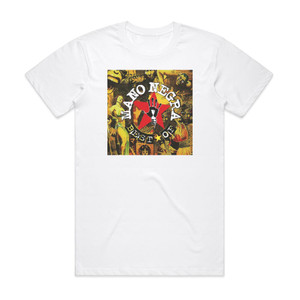 Mano Negra Best Of Album Cover T-Shirt White Mano Negra Best Of Album Cover T-Shirt White