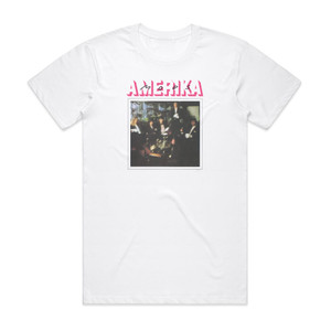 Mods Amerika Album Cover T-Shirt White Mods Amerika Album Cover T-Shirt White