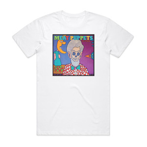 Meat Puppets Rat Farm Album Cover T-Shirt White Meat Puppets Rat Farm Album Cover T-Shirt White