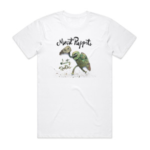 Meat Puppets Dusty Notes Album Cover T-Shirt White Meat Puppets Dusty Notes Album Cover T-Shirt White