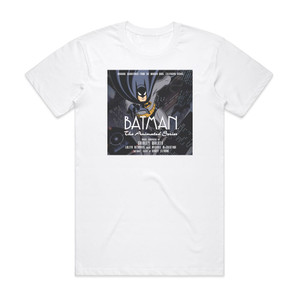 Michael McCuistion Batman The Animated Series Original Soundtrack From The Warn Album Cover T-Shirt White