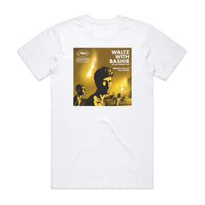 Max Richter Vals Im Bashir Album Cover T-Shirt White Max Richter Vals Im Bashir Album Cover T-Shirt White