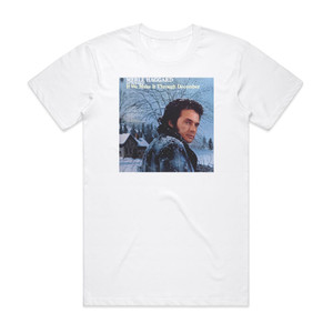 Merle Haggard If We Make It Through December Album Cover T-Shirt White Merle Haggard If We Make It Through December Album Cover T-Shirt White
