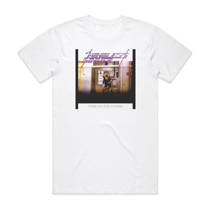 Mindless Sinner Turn On The Power Album Cover T-Shirt White Mindless Sinner Turn On The Power Album Cover T-Shirt White